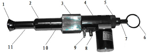 刺扎器射击器结构示意图