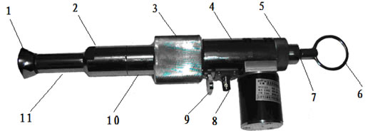 刺扎器射擊器結(jié)構(gòu)示意圖
