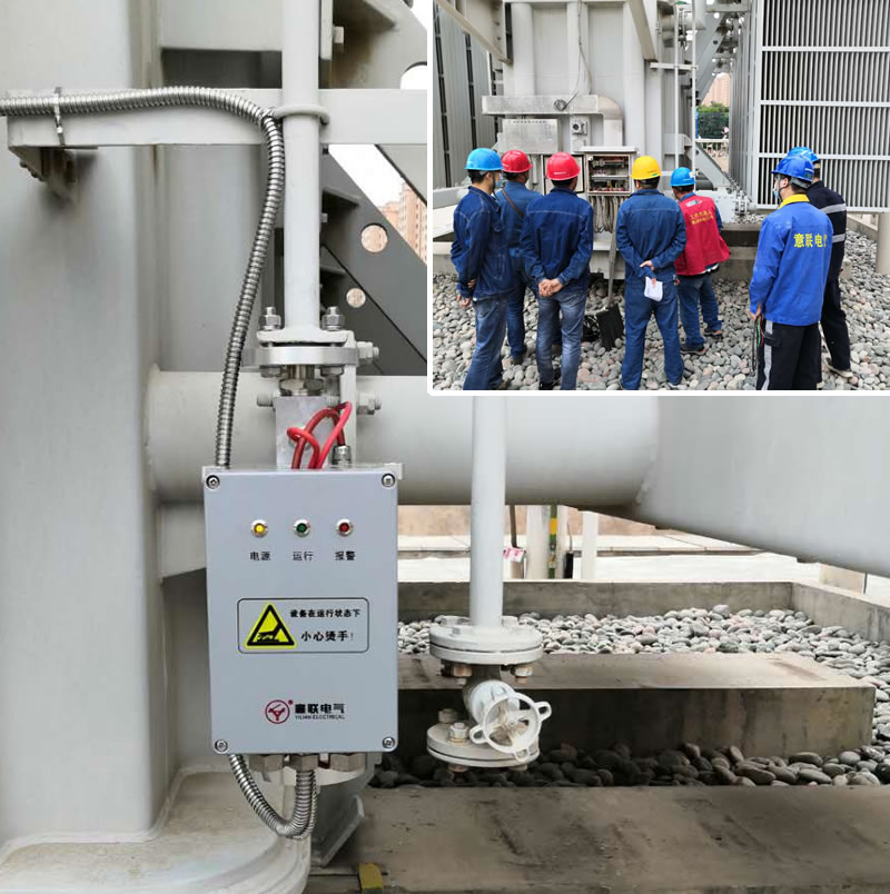 XSM智能型变压器免维护吸湿器安装现场图片2 XSM智能型变压器免维护吸湿器安装现场图片2